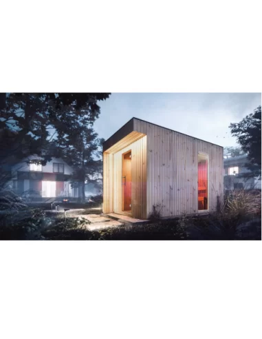 Sauna Extérieur Ulko Musta 400x200 Sauna Extérieur Ulko Musta 400x200