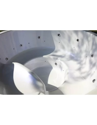 Spa Bain Nordique Rond 180x200 All... Spa Bain Nordique Rond 180x200 All...