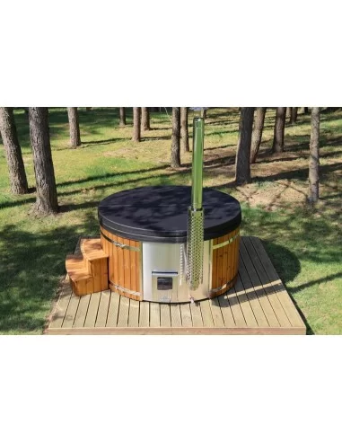 Spa Bain Nordique Rond 180x200 All... Spa Bain Nordique Rond 180x200 All...